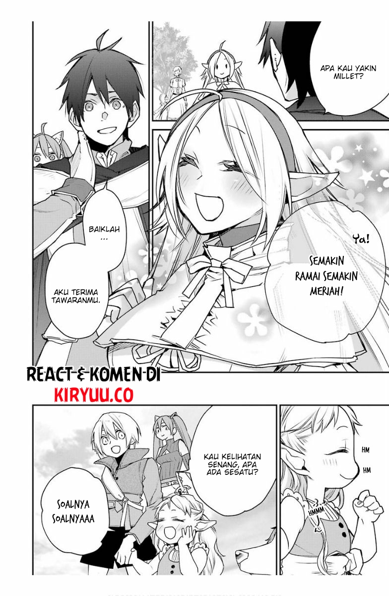 Saikyou no Madoshi. Hisa ni Ya wo Ukete Shimatta no de Inaka no Eihei ni Naru Chapter 15.1 Gambar 9
