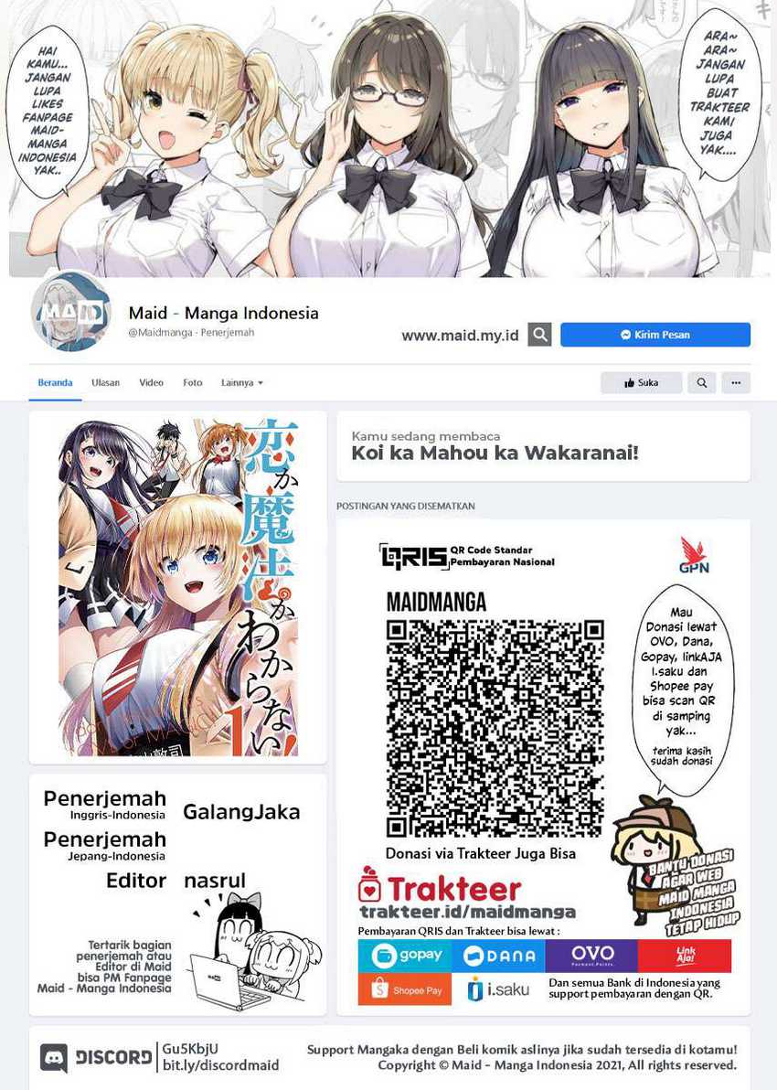 Baca Manga Koi ka Mahou ka Wakaranai! Chapter 14 Gambar 2