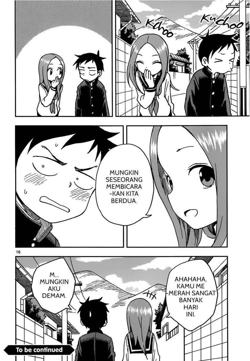Karakai Jouzu no Takagi-san Chapter 79 Gambar 16