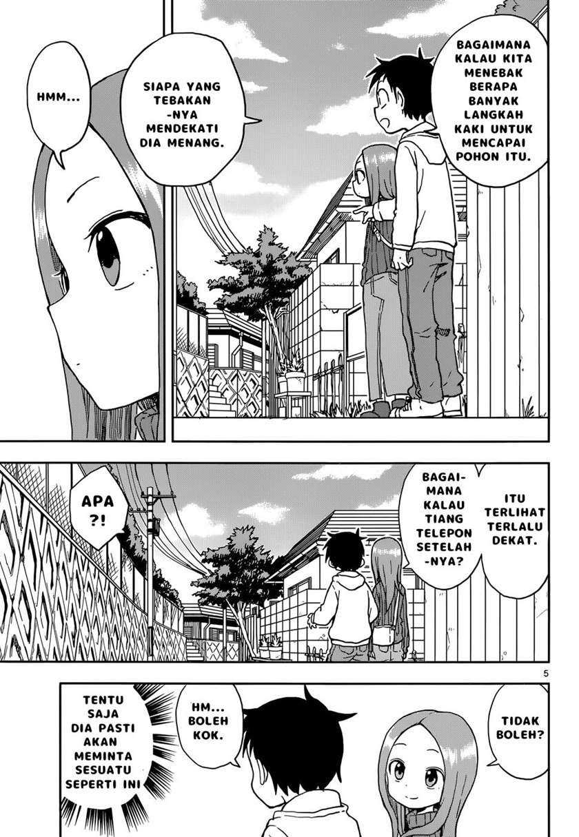 Karakai Jouzu no Takagi-san Chapter 78 Gambar 5
