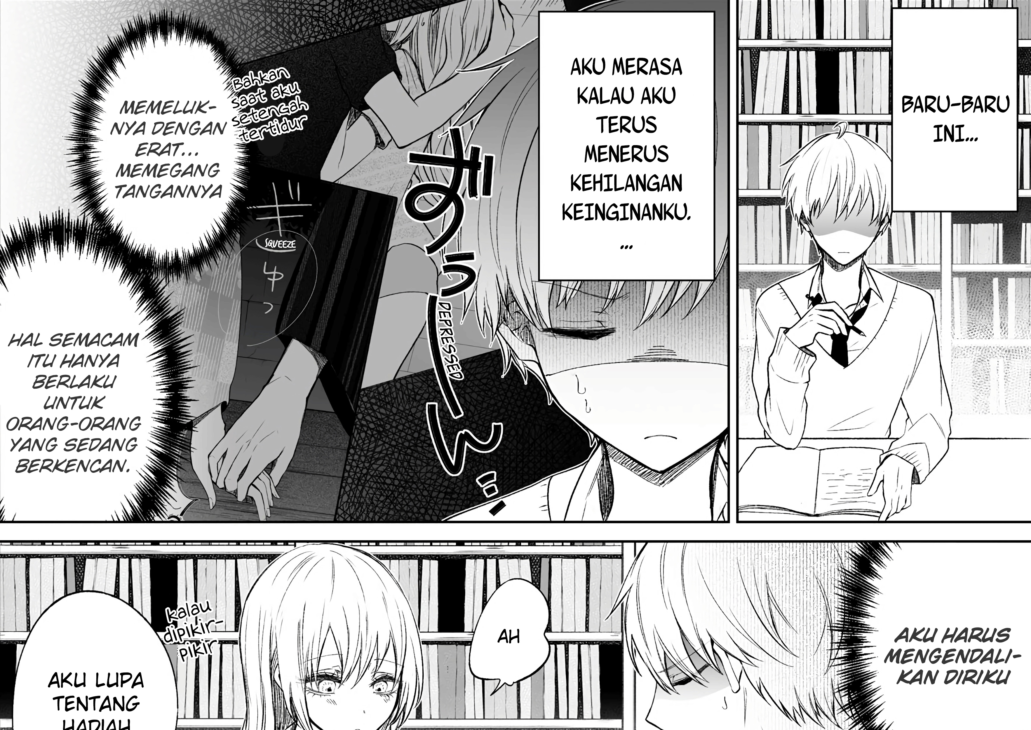 Baca Manga Ichizu de Bitch na Kouhai Chapter 49 Gambar 2
