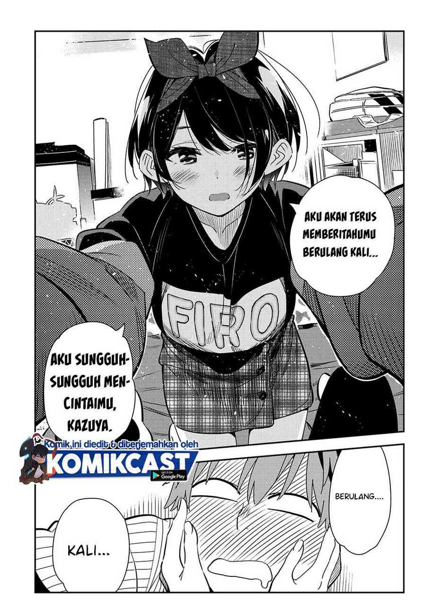 Kanojo Okarishimasu Chapter 185 Gambar 17