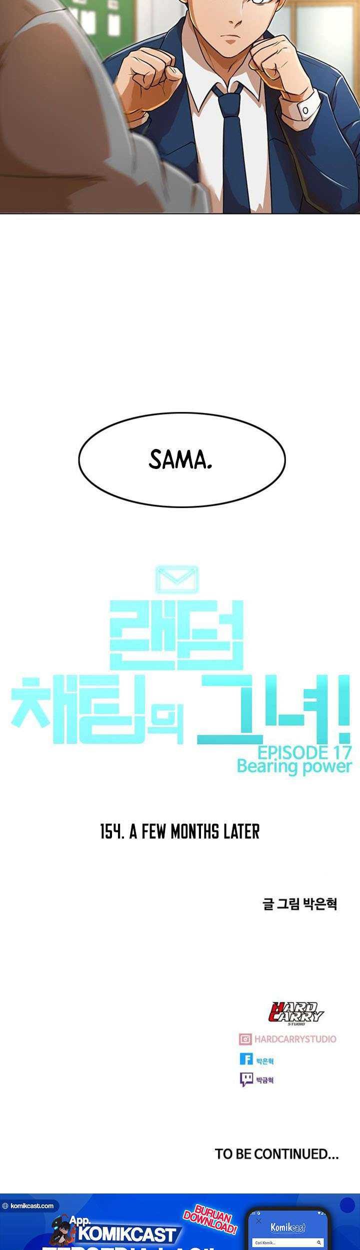 The Girl from Random Chatting! Chapter 155 Gambar 59