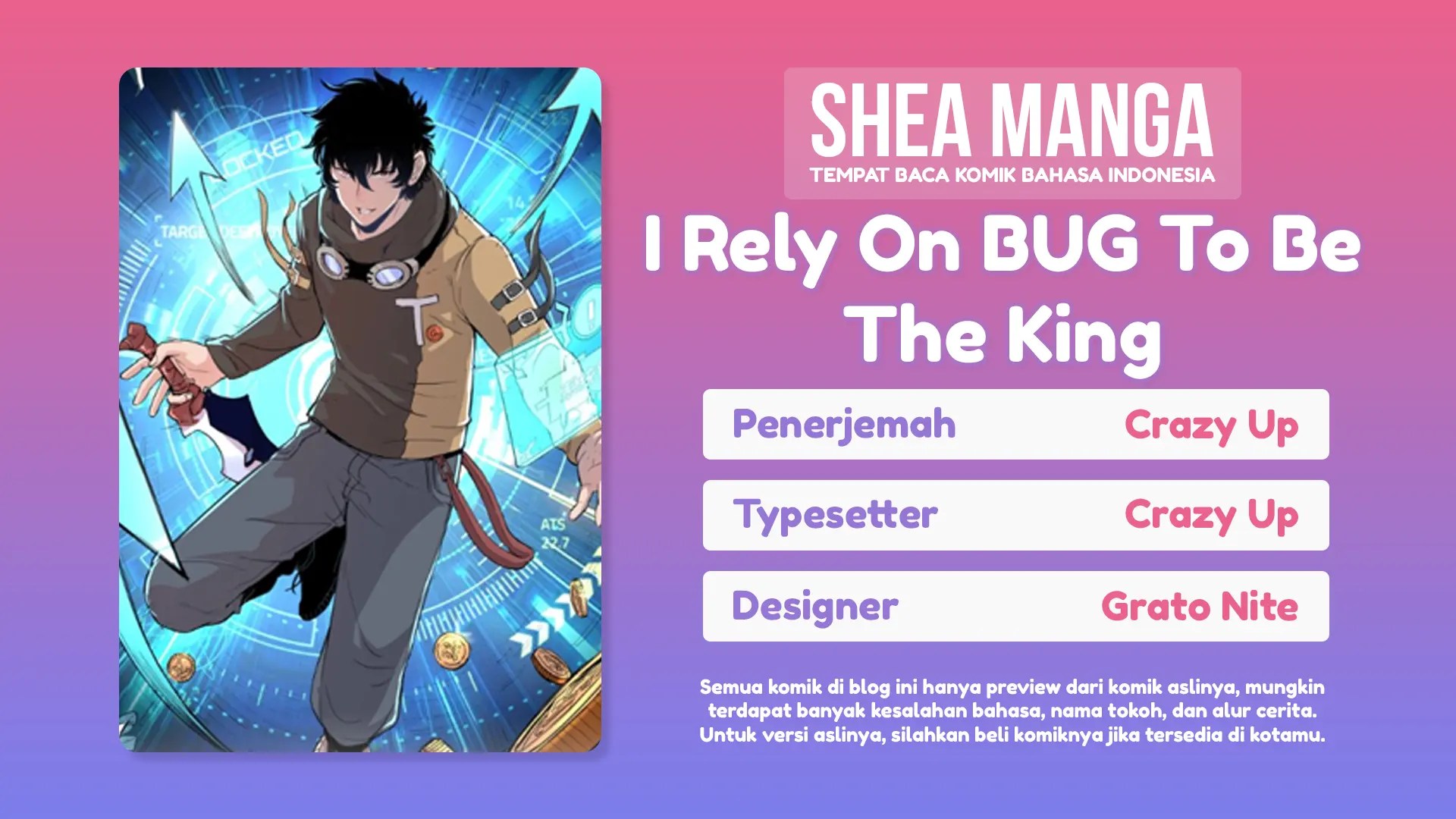 Baca Komik I Rely On BUG To Be The King Chapter 07.1 Gambar 1