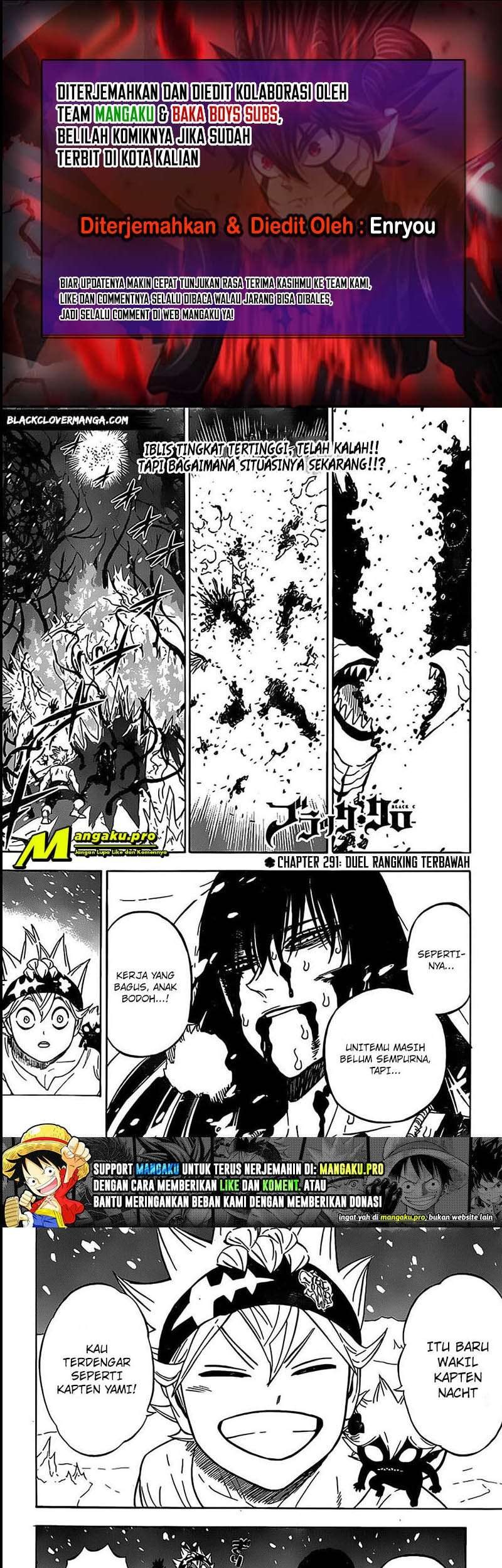 Baca Komik Black Clover Chapter 291 Gambar 1