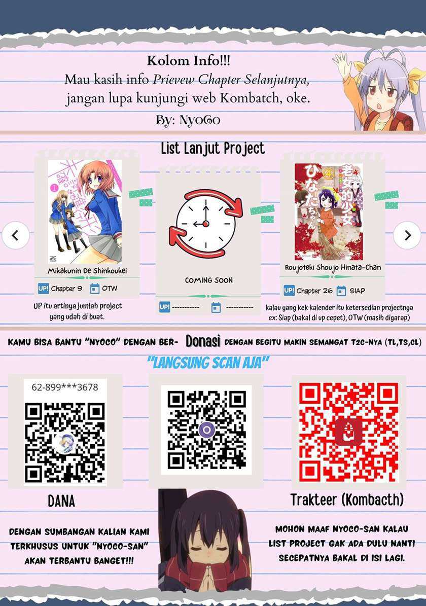 Roujoteki Shoujo Hinata-chan Chapter 25.5 Gambar 8