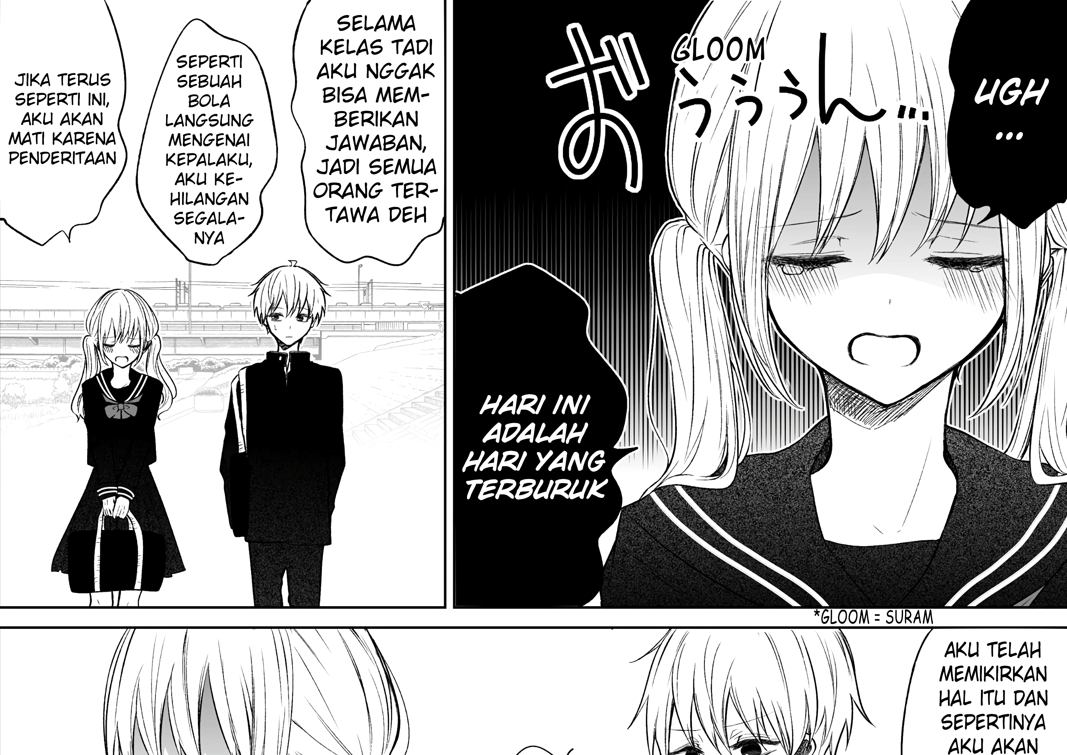 Baca Manga Ichizu de Bitch na Kouhai Chapter 50 Gambar 2