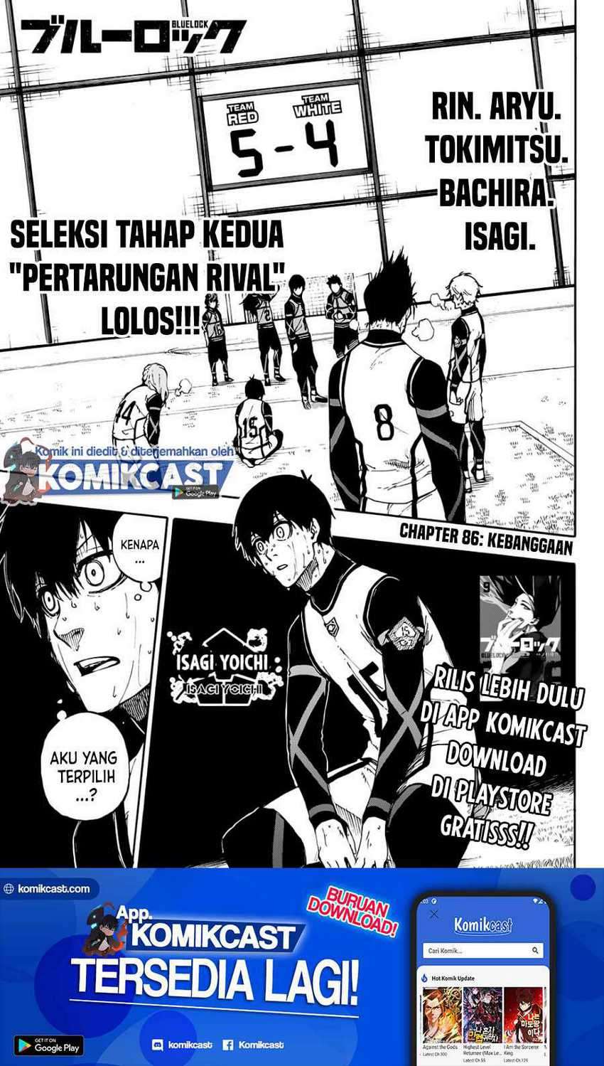 Baca Manga Blue Lock Chapter 86 Gambar 2