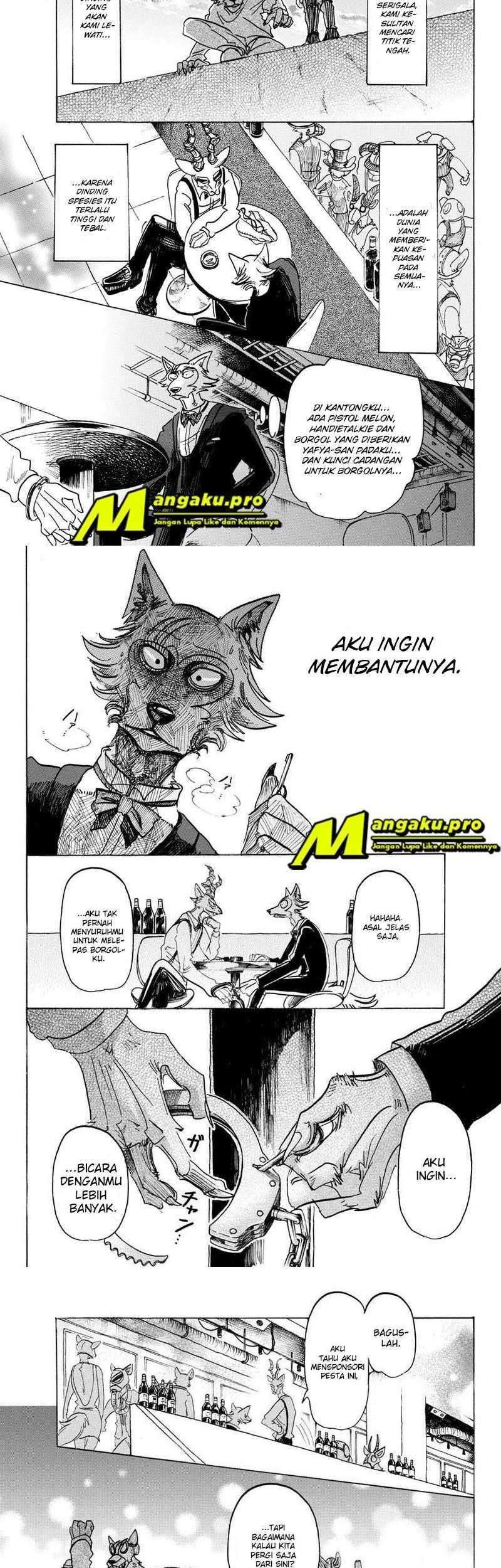 Beastars Chapter 129 Gambar 9