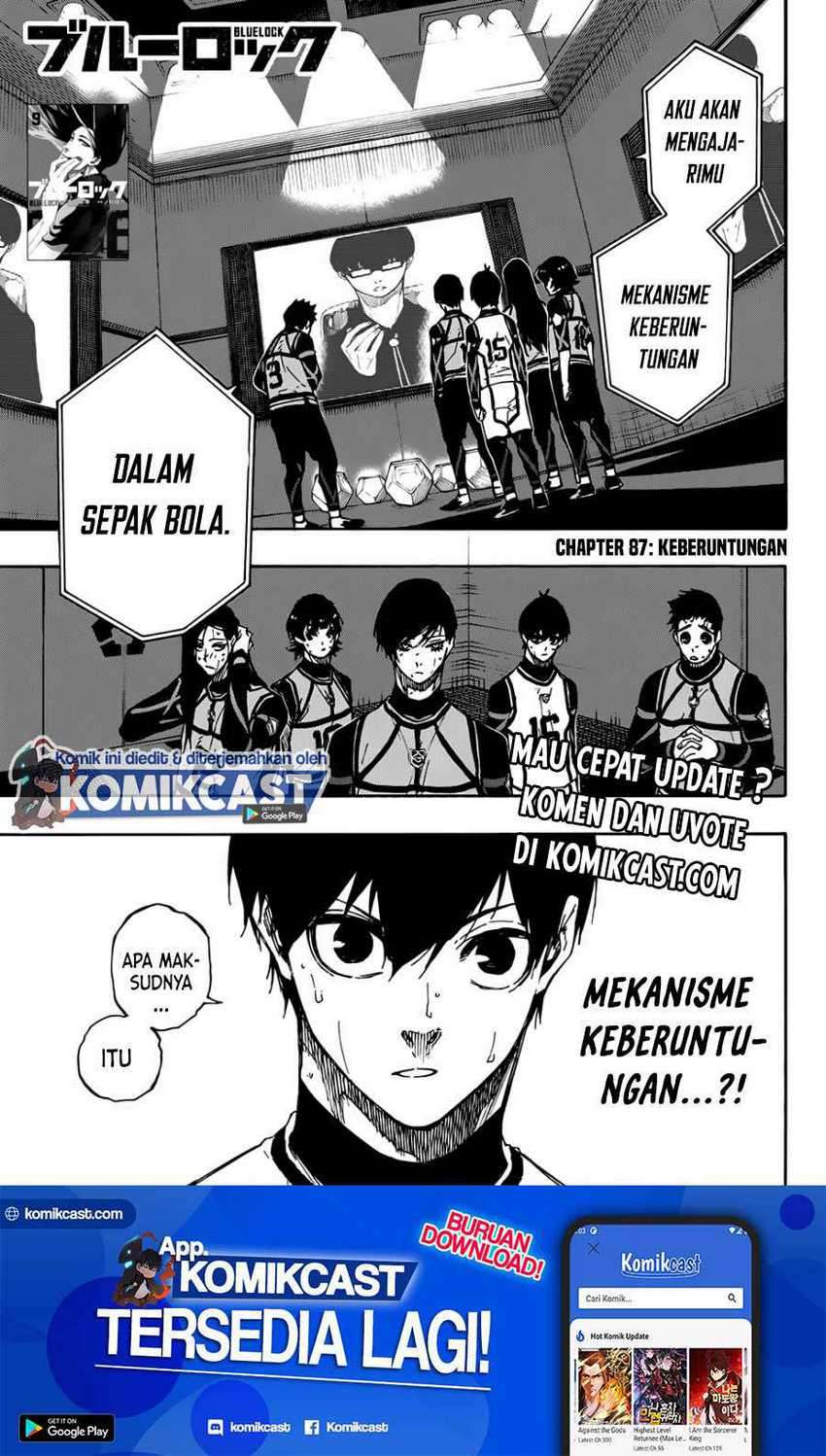 Baca Manga Blue Lock Chapter 87 Gambar 2