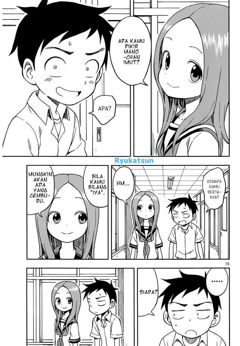 Karakai Jouzu no Takagi-san Chapter 93 Gambar 17