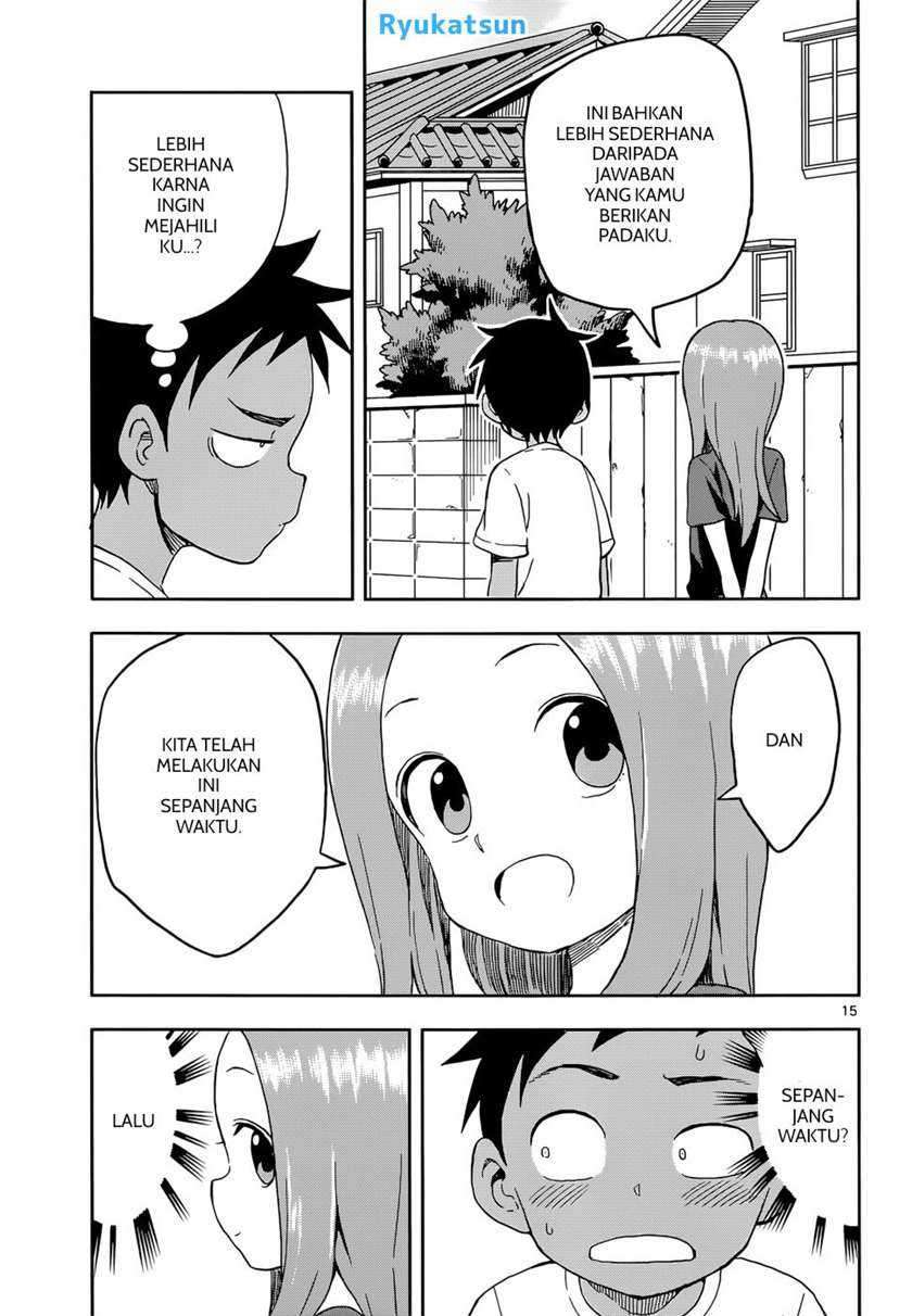 Karakai Jouzu no Takagi-san Chapter 92 Gambar 16