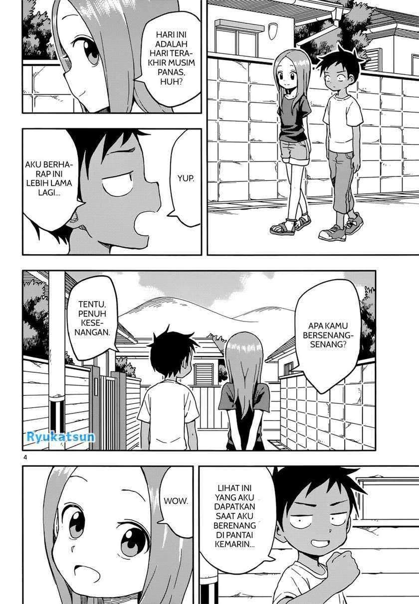 Karakai Jouzu no Takagi-san Chapter 92 Gambar 5
