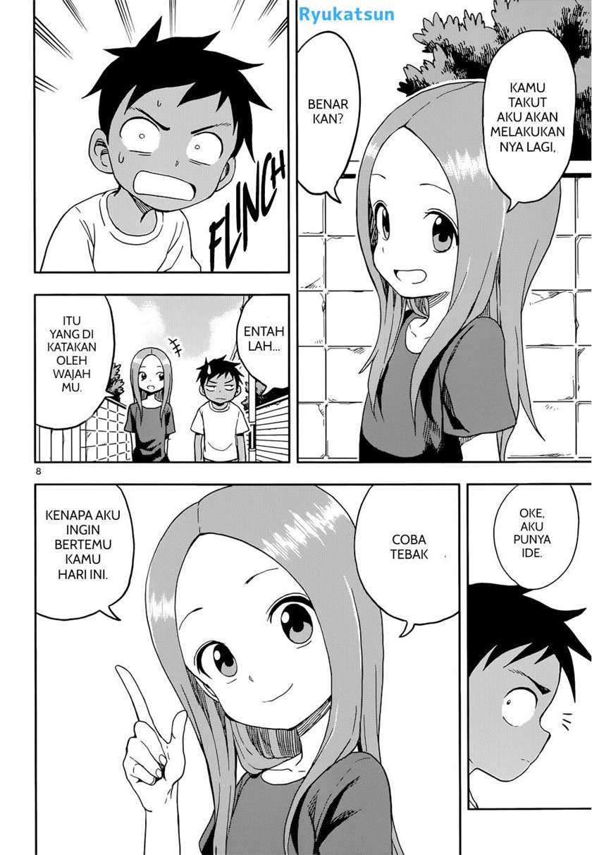 Karakai Jouzu no Takagi-san Chapter 92 Gambar 9