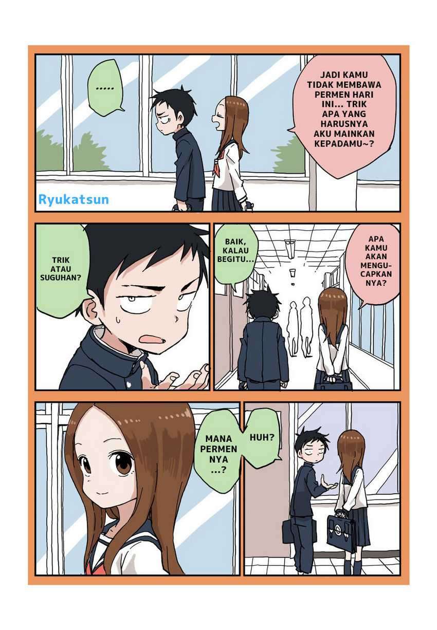 Baca Komik Karakai Jouzu no Takagi-san Chapter 90.5 Gambar 1