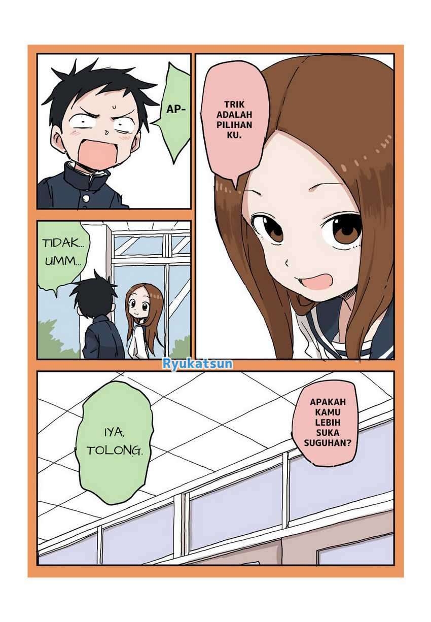 Baca Manga Karakai Jouzu no Takagi-san Chapter 90.5 Gambar 2