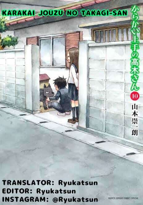 Baca Komik Karakai Jouzu no Takagi-san Chapter 90 Gambar 1