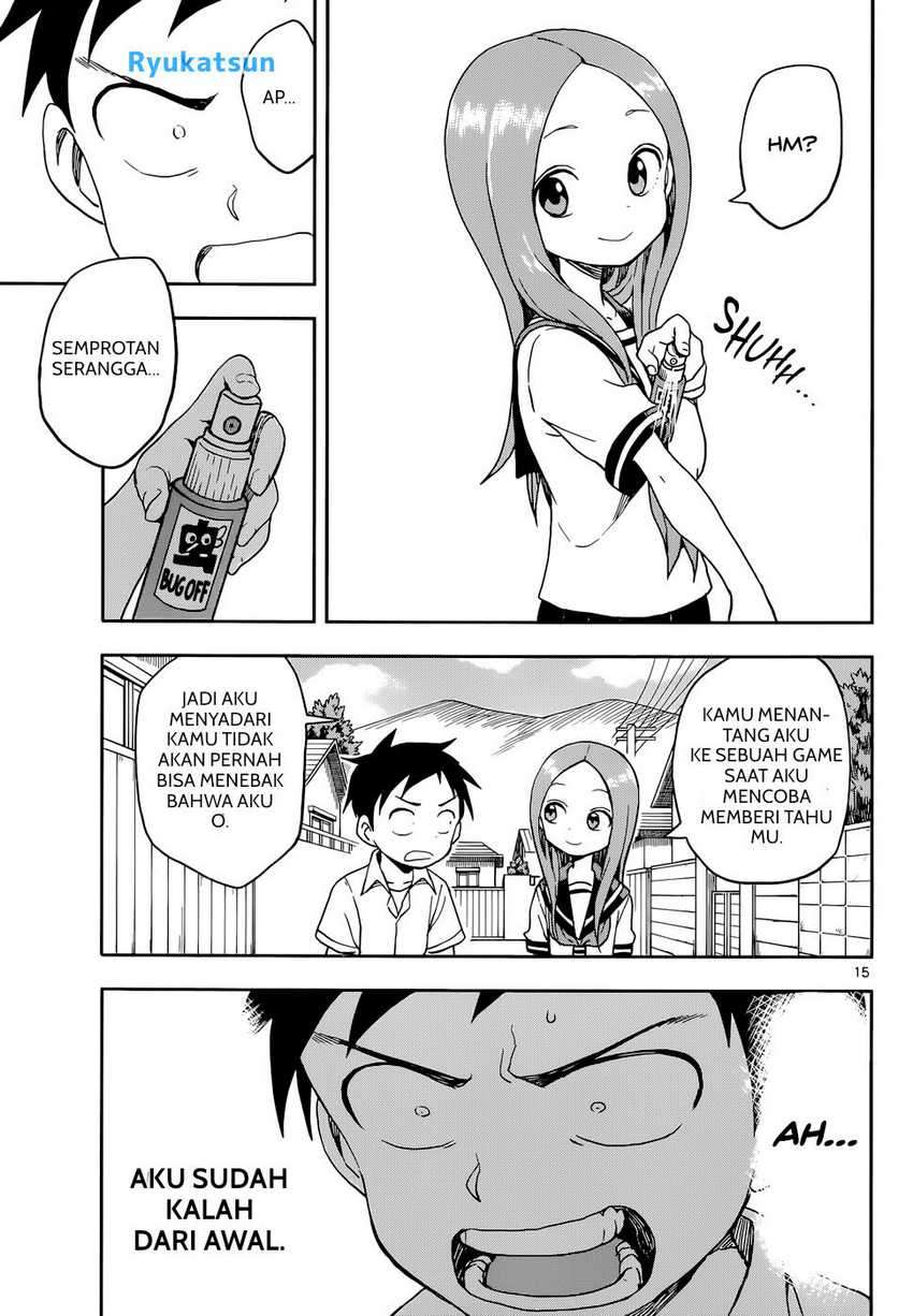Karakai Jouzu no Takagi-san Chapter 90 Gambar 16