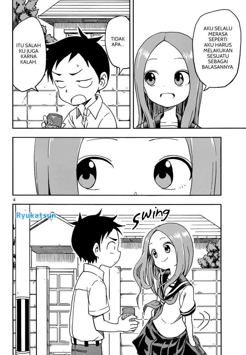 Karakai Jouzu no Takagi-san Chapter 90 Gambar 5