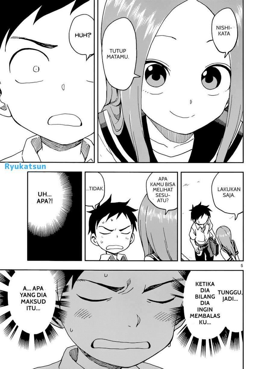 Karakai Jouzu no Takagi-san Chapter 90 Gambar 6