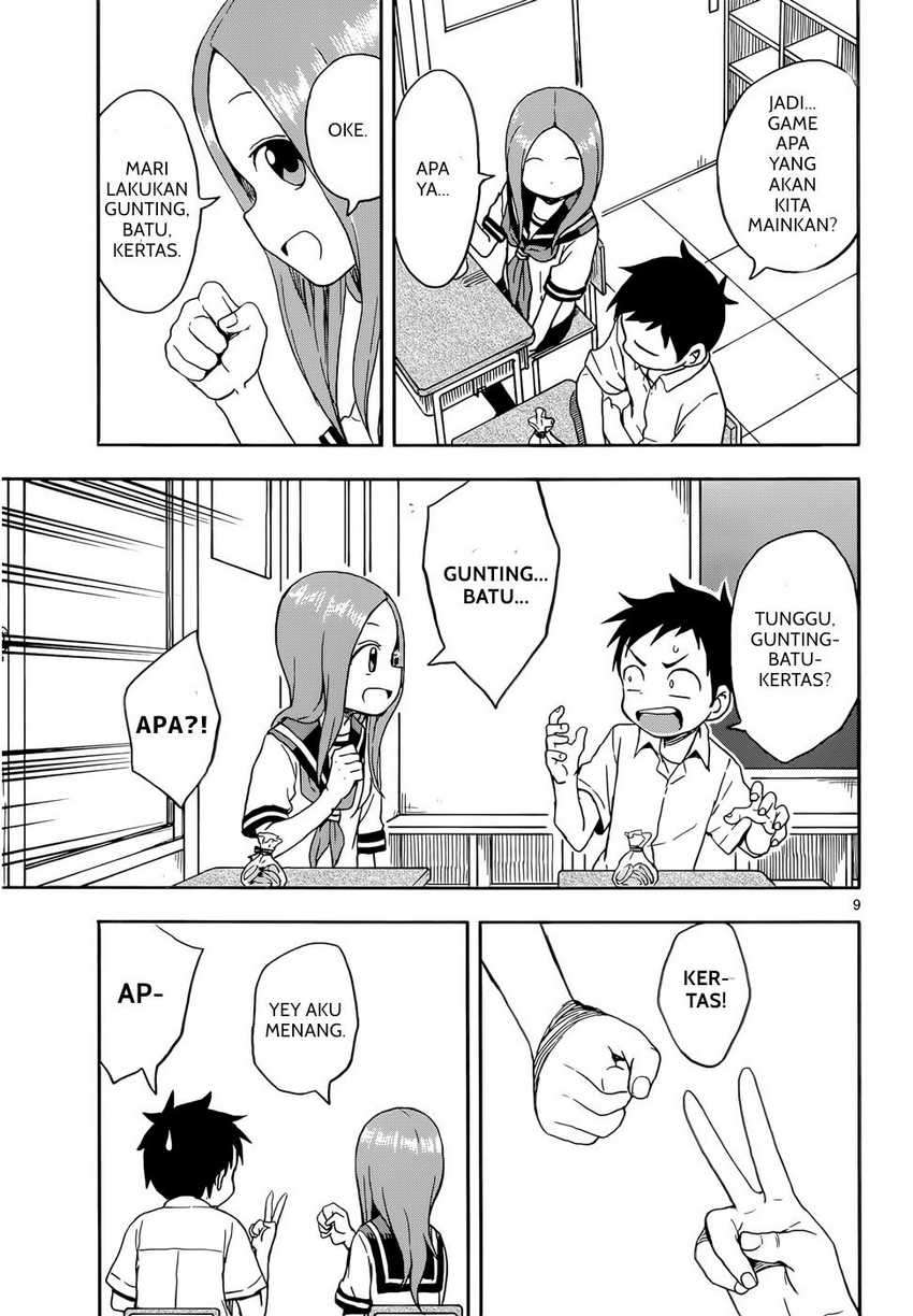 Karakai Jouzu no Takagi-san Chapter 88 Gambar 10