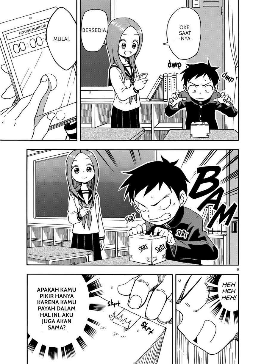 Karakai Jouzu no Takagi-san Chapter 87 Gambar 10