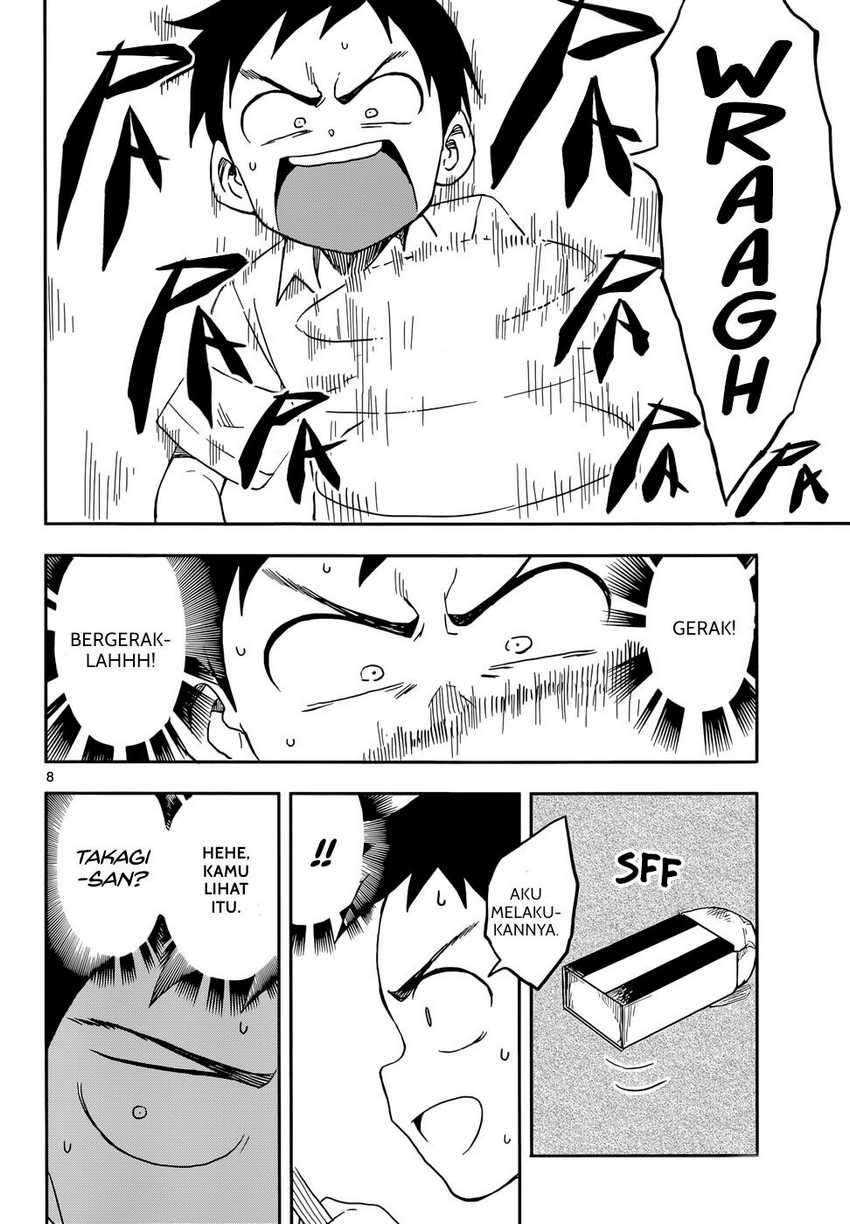 Karakai Jouzu no Takagi-san Chapter 86 Gambar 9