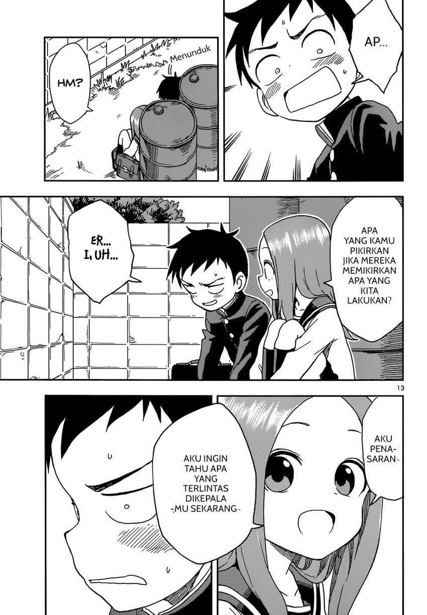 Karakai Jouzu no Takagi-san Chapter 82 Gambar 14