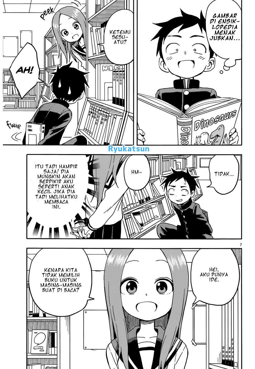 Karakai Jouzu no Takagi-san Chapter 94 Gambar 8