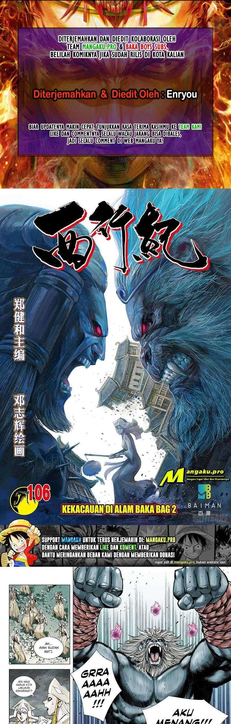 Komik Journey to the West (Zheng Jian He) Chapter 106.2 gambar nomor 1