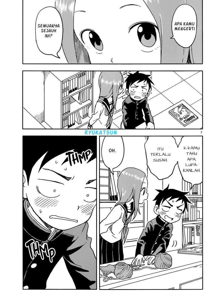 Karakai Jouzu no Takagi-san Chapter 97 Gambar 8