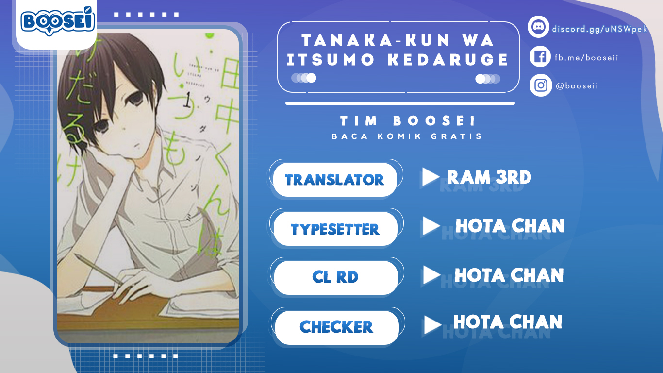 Baca Komik Tanaka-kun wa Itsumo Kedaruge Chapter 24 Gambar 1