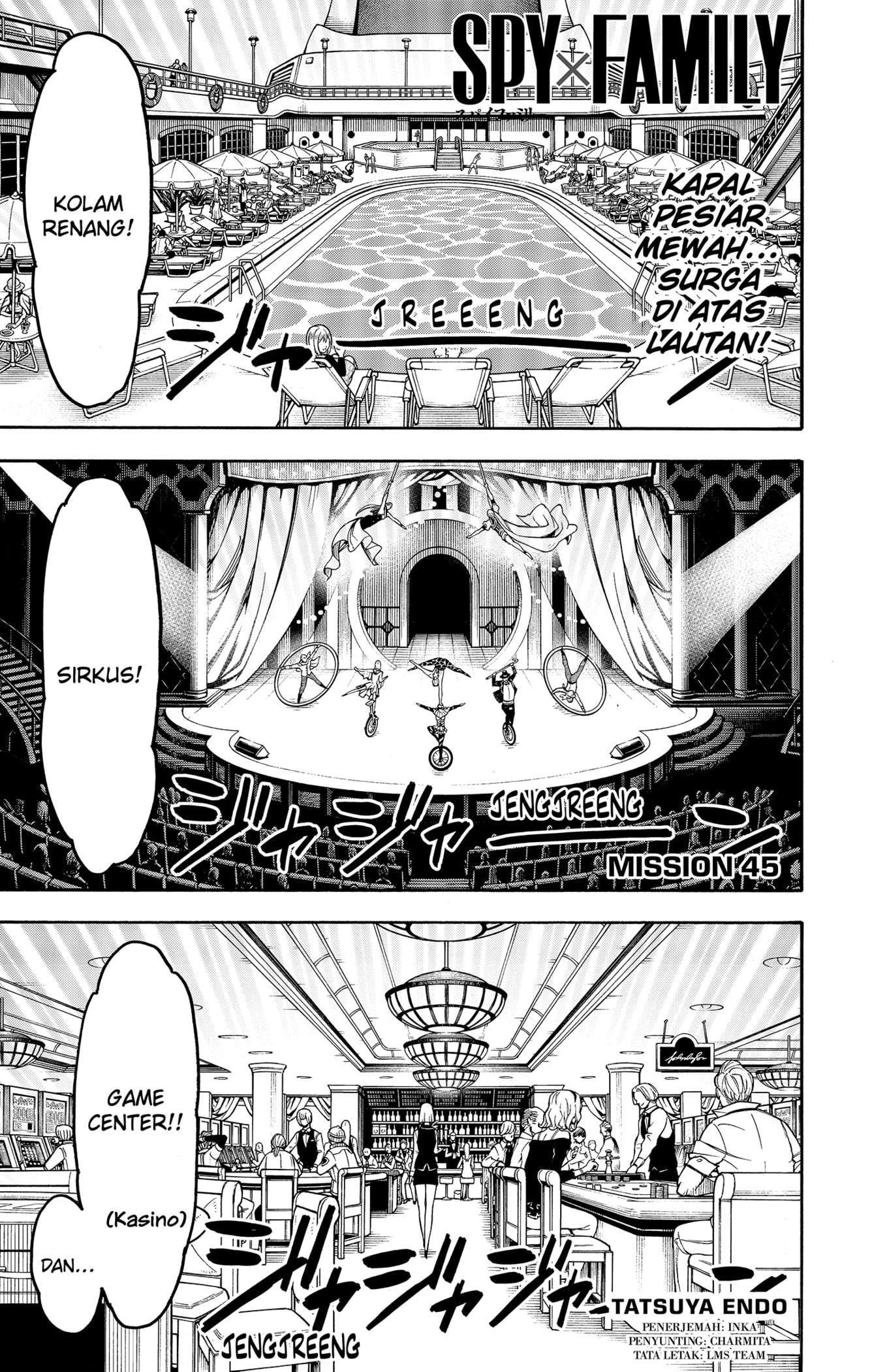 Komik Spy X Family Chapter 45 gambar nomor 1