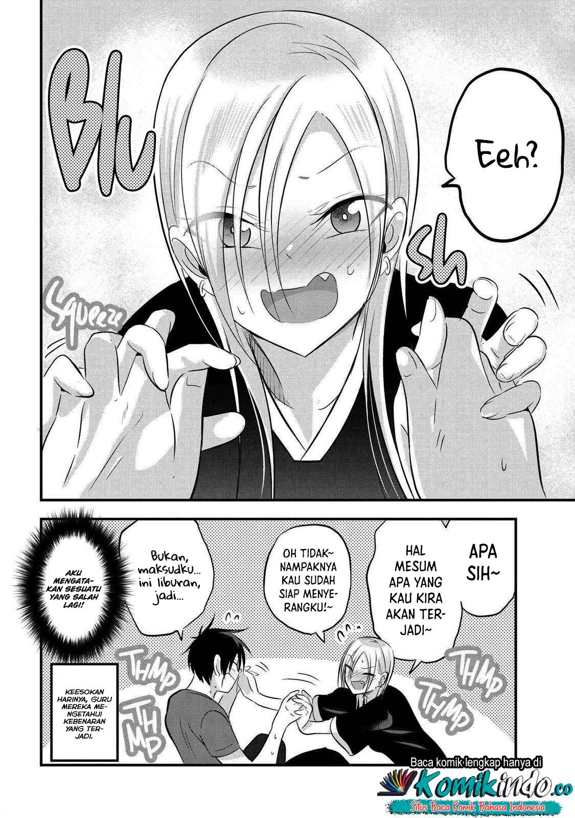 Komik Please Go Home, Akutsu-san! - Chapter Chapter 71 - Halaman 9