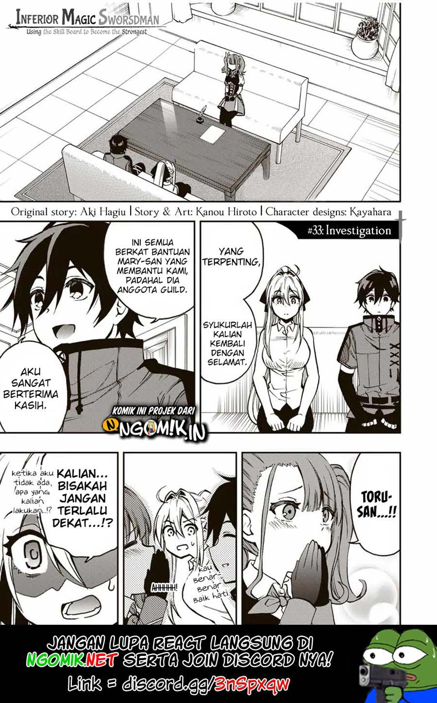 Baca Manga The Reincarnated Inferior Magic Swordsman Chapter 32 Gambar 2