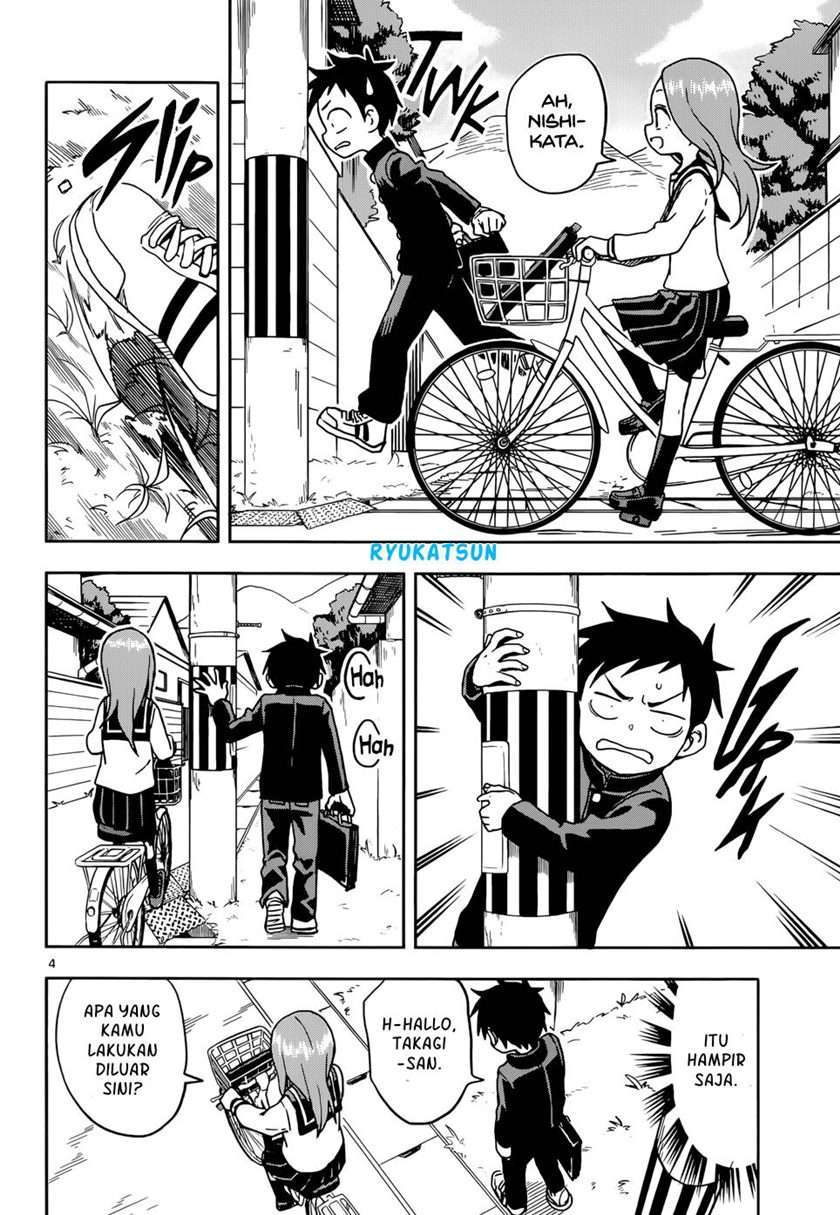 Karakai Jouzu no Takagi-san Chapter 100 Gambar 5
