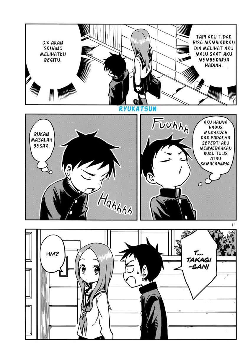 Karakai Jouzu no Takagi-san Chapter 99 Gambar 12