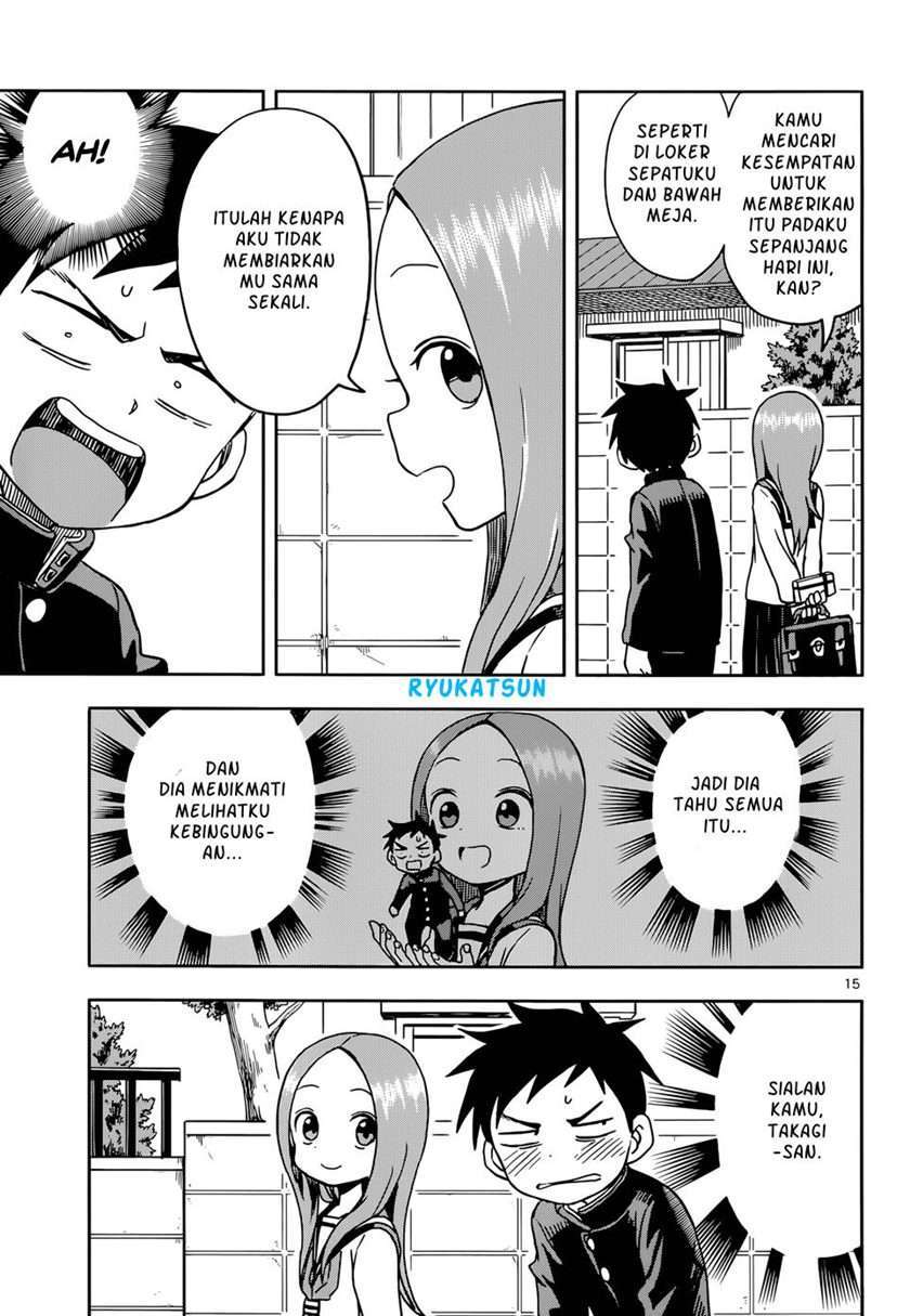 Karakai Jouzu no Takagi-san Chapter 99 Gambar 16