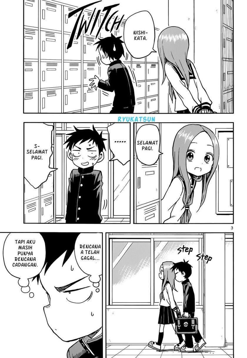 Karakai Jouzu no Takagi-san Chapter 99 Gambar 4