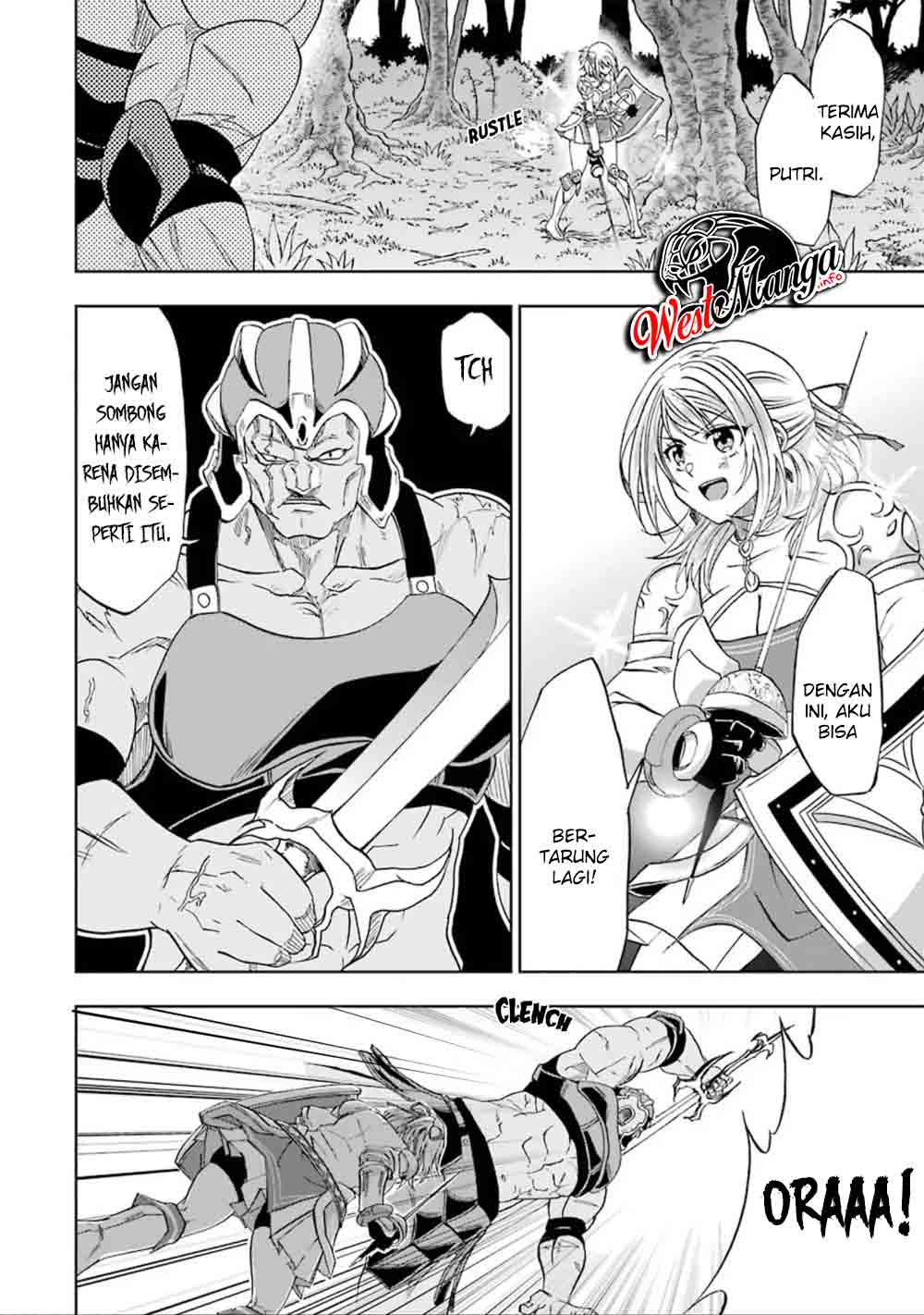 Ankoku Kishi no Ore desu Ga Saikyou no Seikishi wo Mezashimasu Chapter 9 Gambar 7