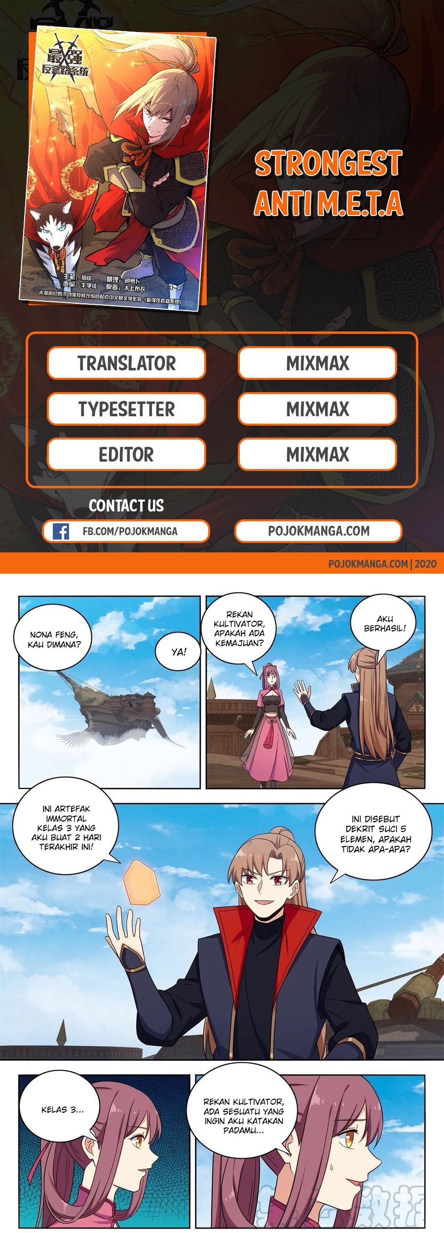 Baca Manhua Strongest Anti M.E.T.A Chapter 386 Gambar 2