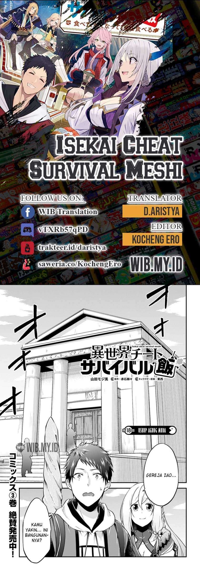 Baca Komik Isekai Cheat Survival Meshi Chapter 18 Gambar 1