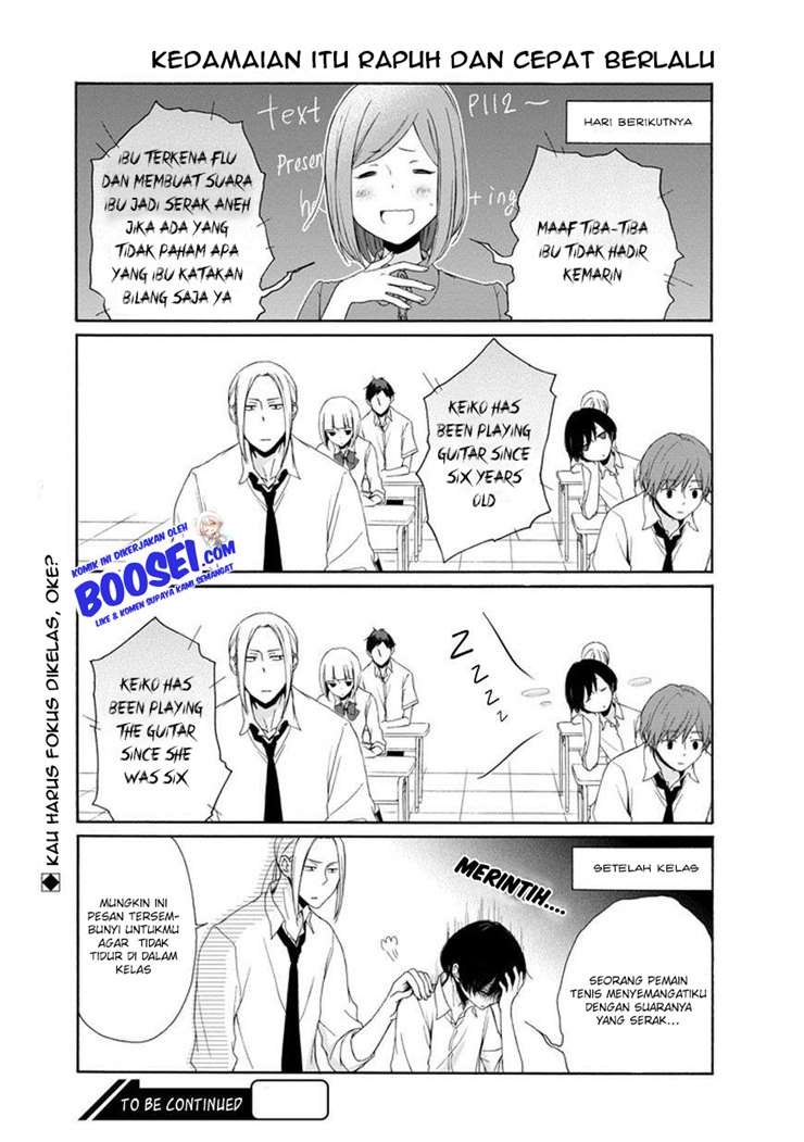 Tanaka-kun wa Itsumo Kedaruge Chapter 28 Gambar 17