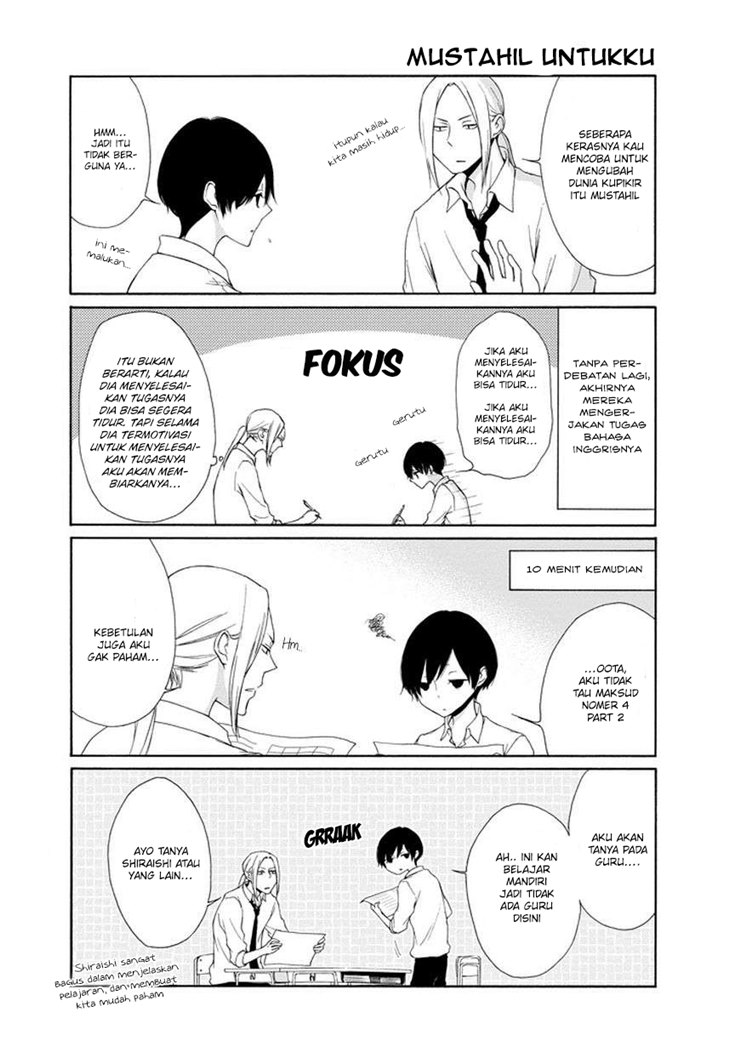 Tanaka-kun wa Itsumo Kedaruge Chapter 28 Gambar 9