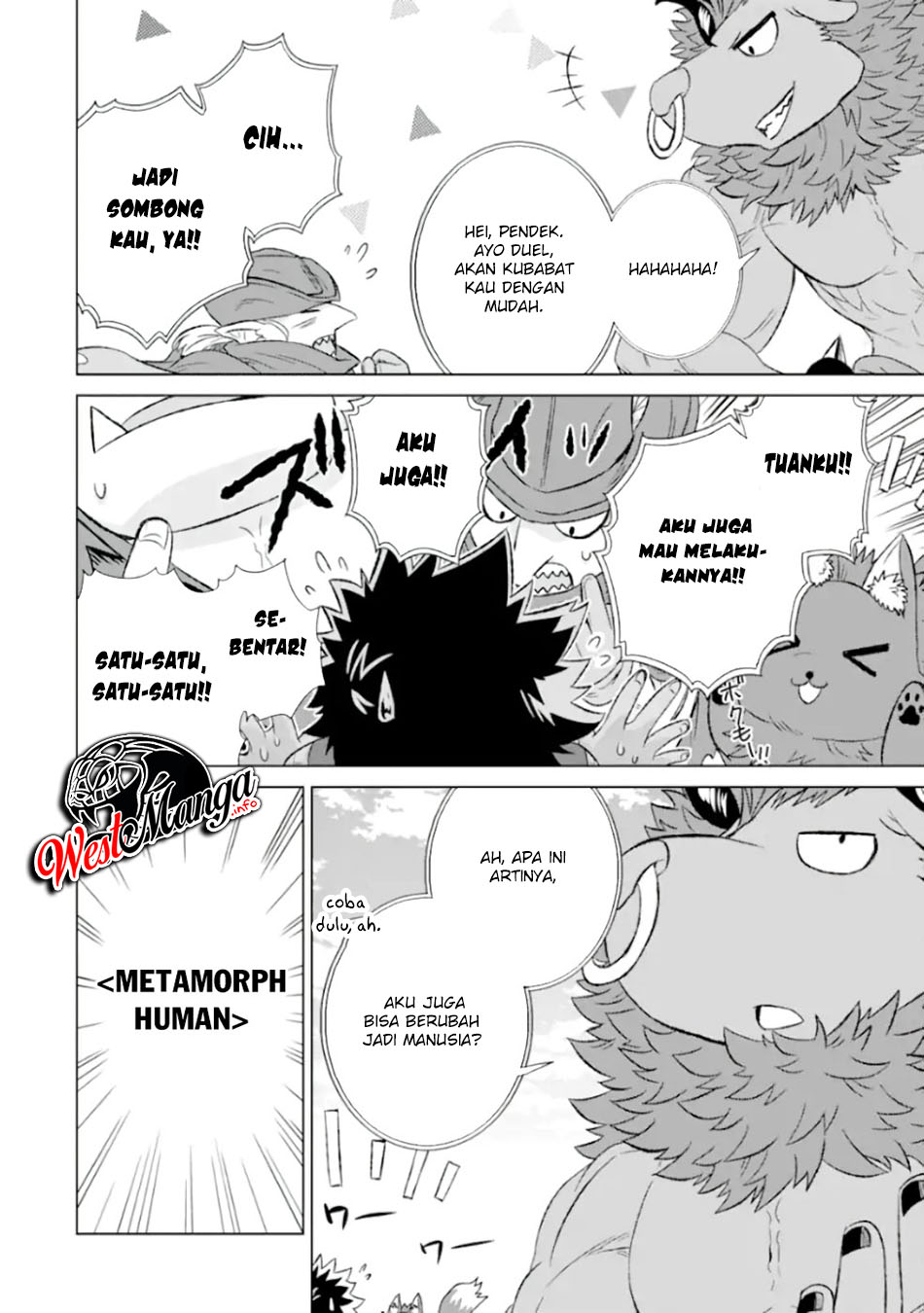 Isekai de tadahitori no mamono tsukai ~ tenshoku shitara maou ni machigawa remashita Chapter 26 Gambar 45