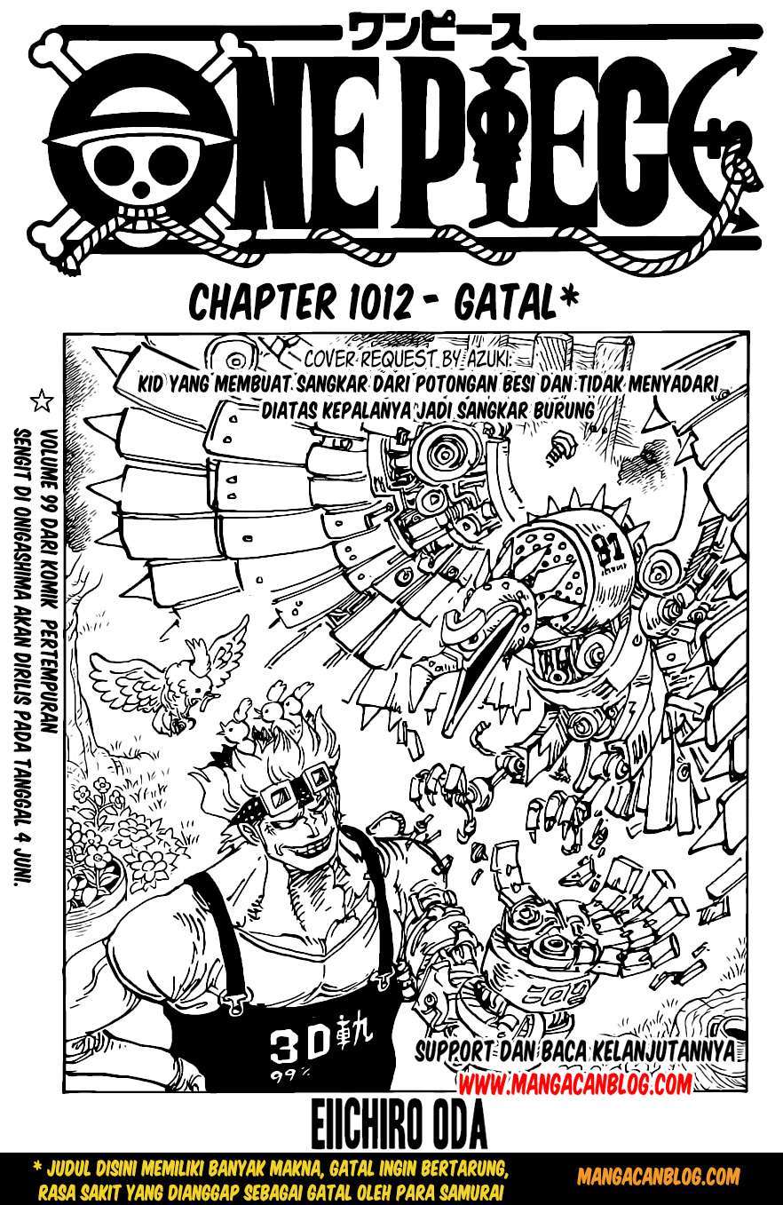 Baca Komik One Piece Chapter 1012 Gambar 1