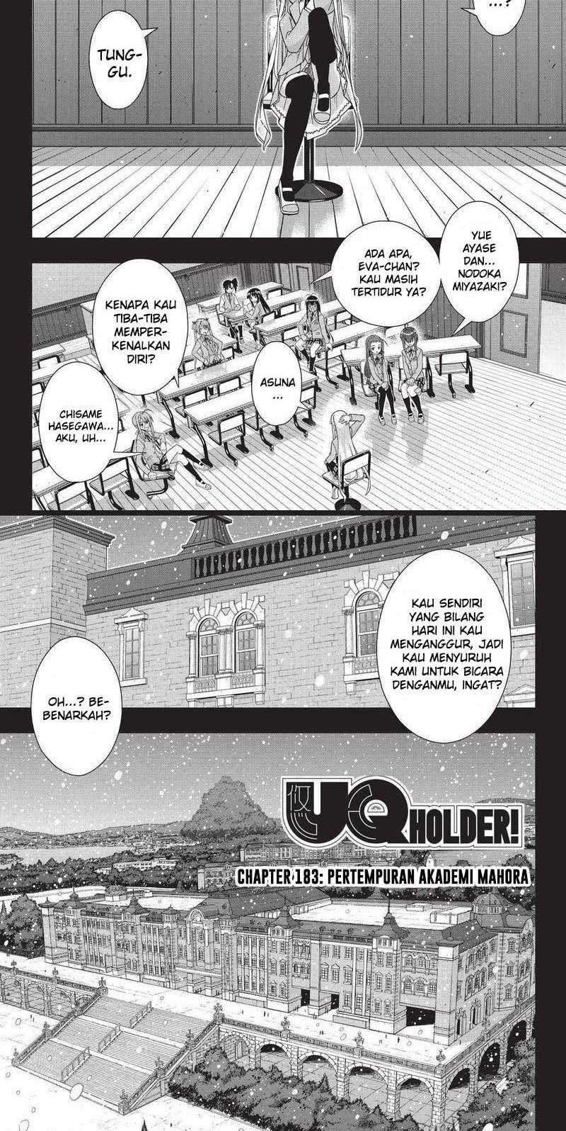 Baca Manga UQ Holder! Chapter 183.1 Gambar 2