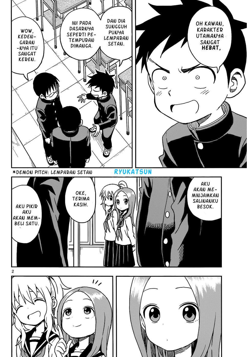Karakai Jouzu no Takagi-san Chapter 104 Gambar 3