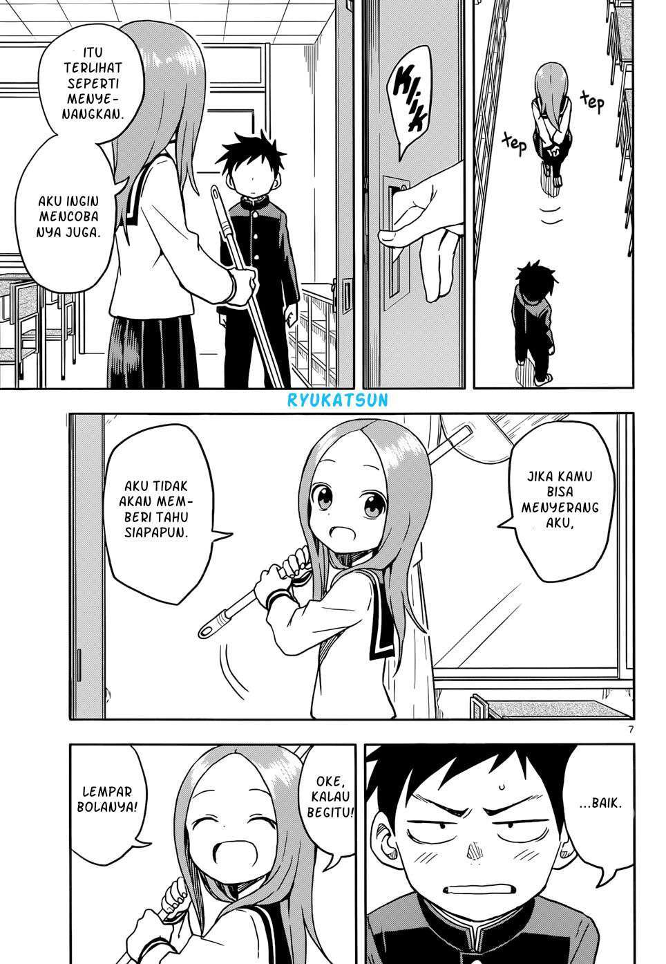 Karakai Jouzu no Takagi-san Chapter 104 Gambar 8