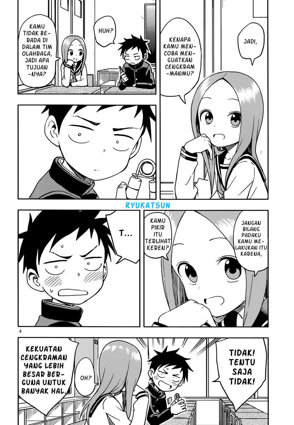 Karakai Jouzu no Takagi-san Chapter 103 Gambar 5